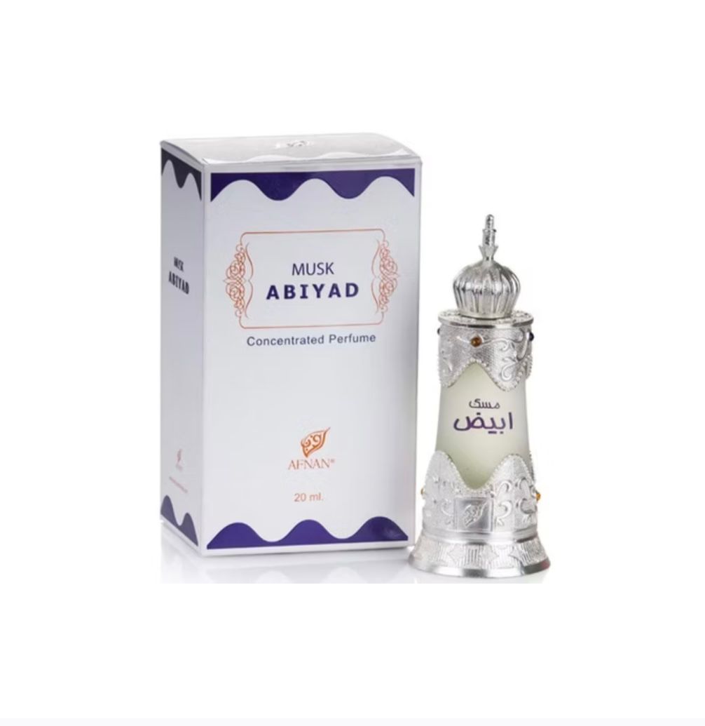 Musk Abiyad by Afnan Perfumes Concentrated Oil 20ml